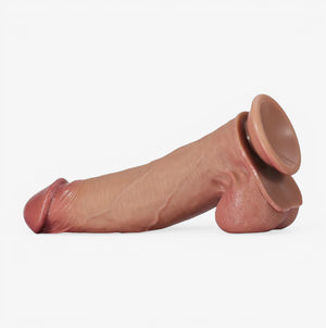 RealCock Cole Fair realistic silicone dildo tapered shaft
