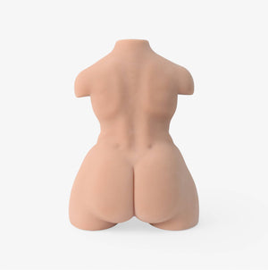 Elite Male Full Torso Fair Skin Tone - Male Masturbator Torso - Side Lying Pose