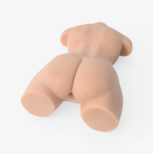 Elite Male Full Torso Fair Skin Tone - Male Masturbator Torso - Kneeling Pose