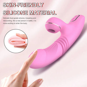 G-SPOT SUCKER - G spot suction vibrator with pulsing air