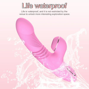 G-SPOT SUCKER - G spot suction vibrator with pulsing air