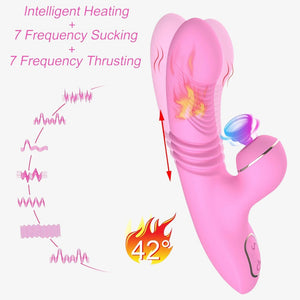 G-SPOT SUCKER - G spot suction vibrator with pulsing air