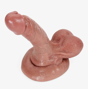RealCock Jones Medium Skin Tone - Realistic Silicone Dildo - Color Finish Detail