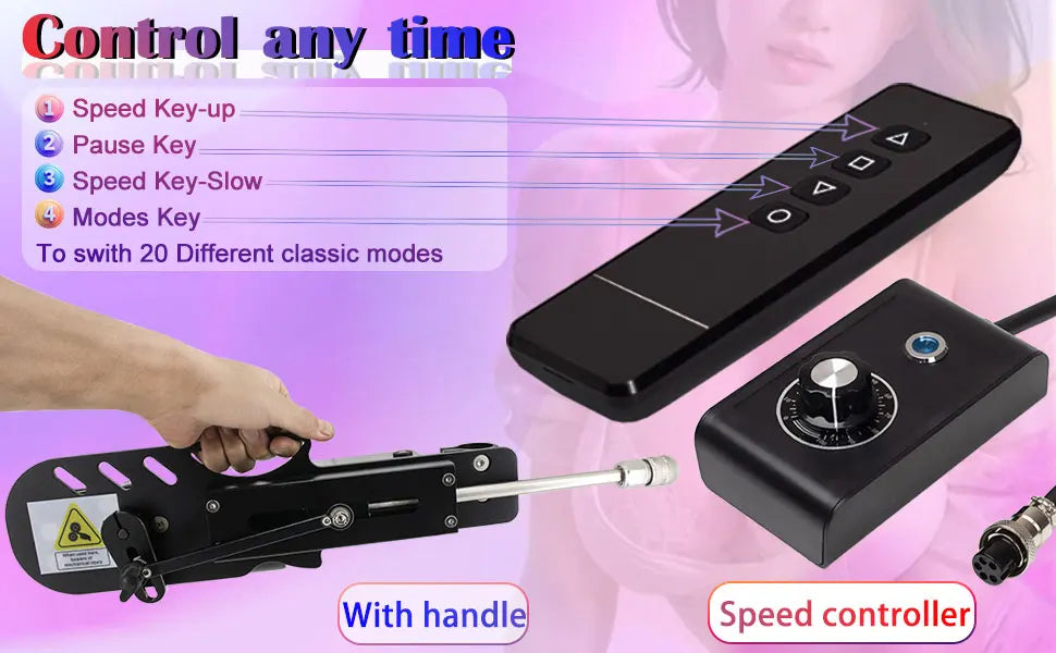 Power Sex Machine 320 strokes stainless steel frame