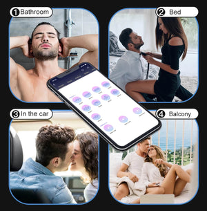 Prostate Heat - Black - App-Controlled Prostate Vibrator with 360° Rotation and Body-Warming Heat