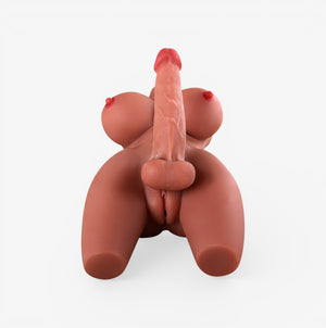 Realistic Trans Half Torso Tan Skin - Realistic Trans Half Torso - Detail Closeup