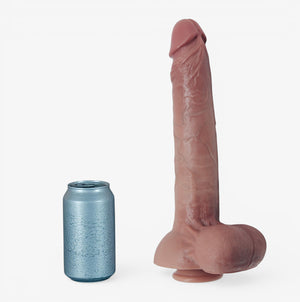 RealCock Reid - Medium Skin Tone - Realistic Dildos Premium Straps-Ons