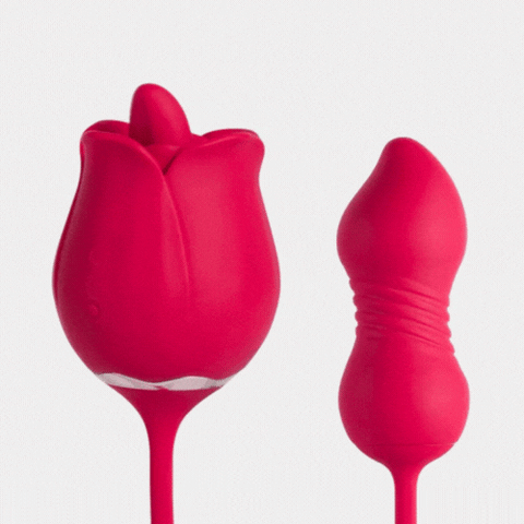 Rose Toy vibrator dual-action clitoral G-spot stimulator
