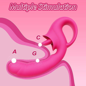 TONGUE TEASE - Flexible tongue vibrator for teasing sensations