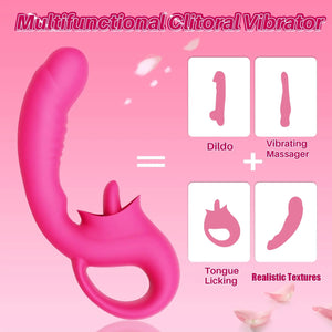 TONGUE TEASE - Flexible tongue vibrator for teasing sensations