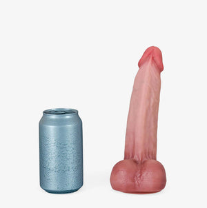 RealCock Tony Fair Skin Tone - Realistic Silicone Dildo - Harness Attachment