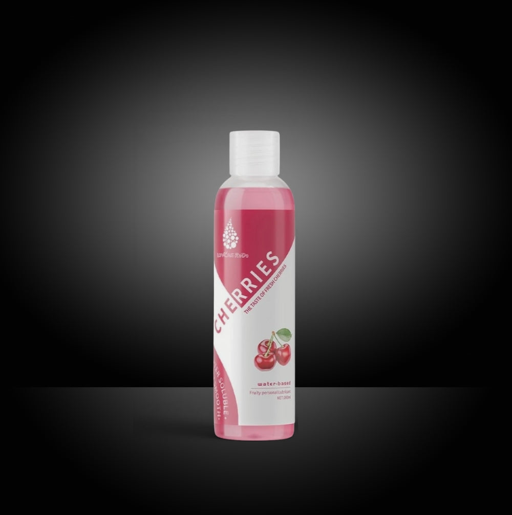 Cherry flavored water based lube