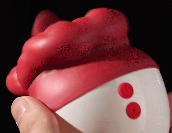 Soft Tongue clitoral vibrator lifelike tongue motion