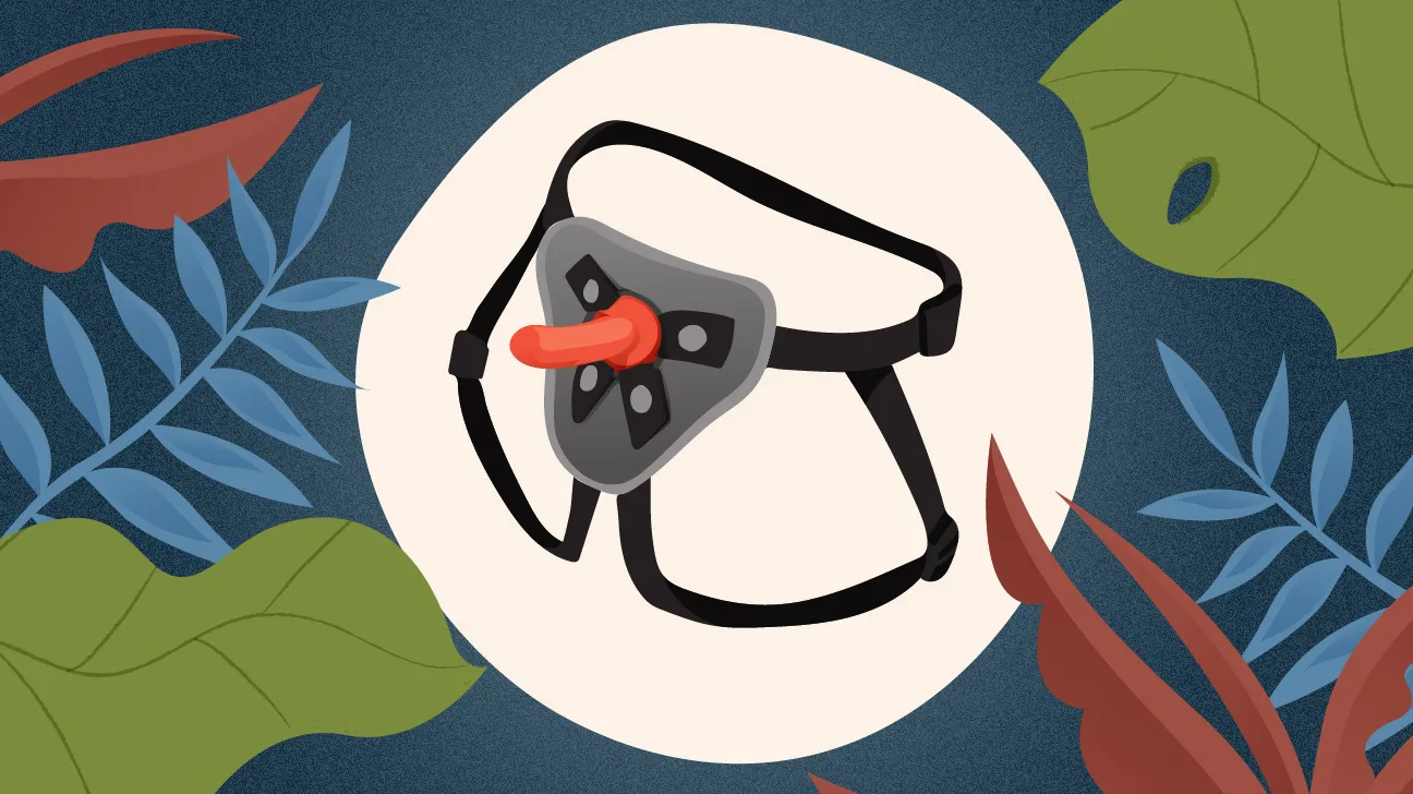 how to use a strap on harness