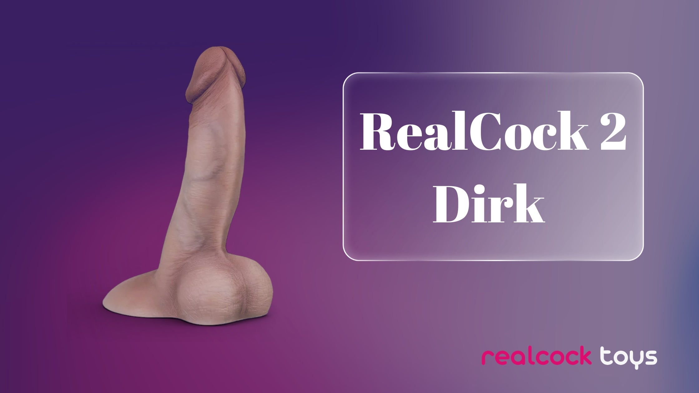 RealCock 2 Dirk realistic dildo