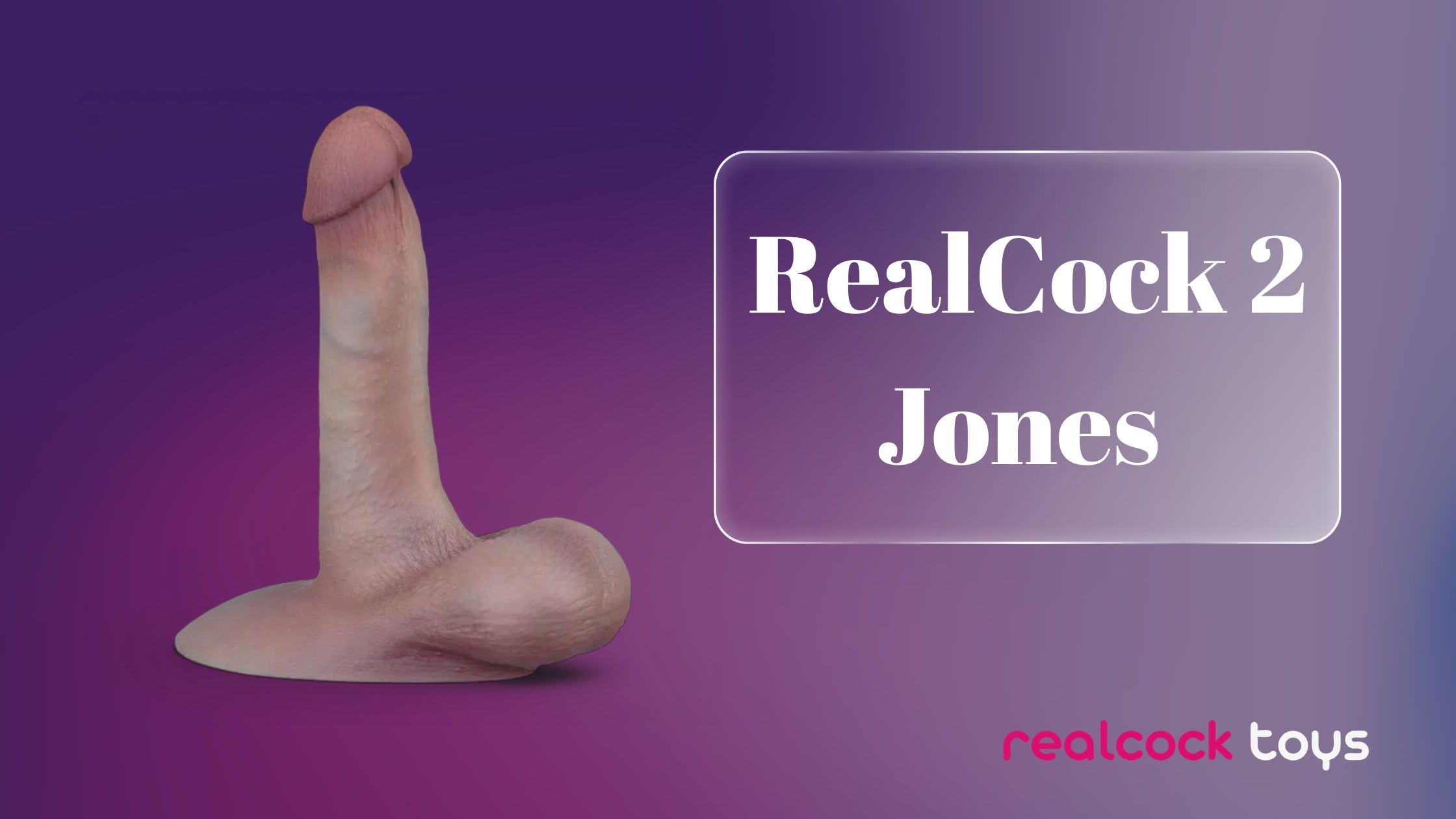 RealCock 2 Jones realistic dildo