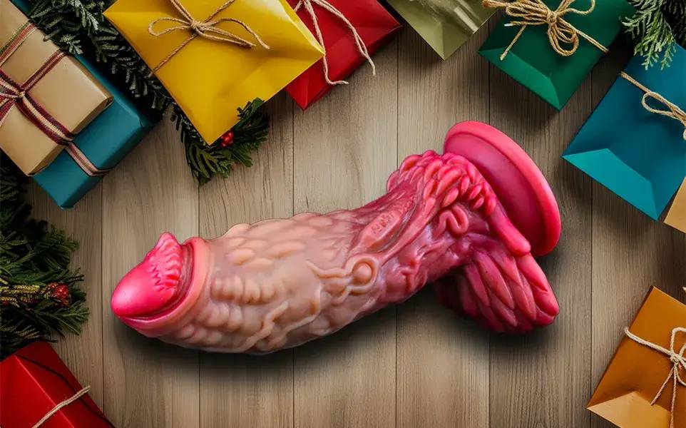 realistic dildo with balls guide
