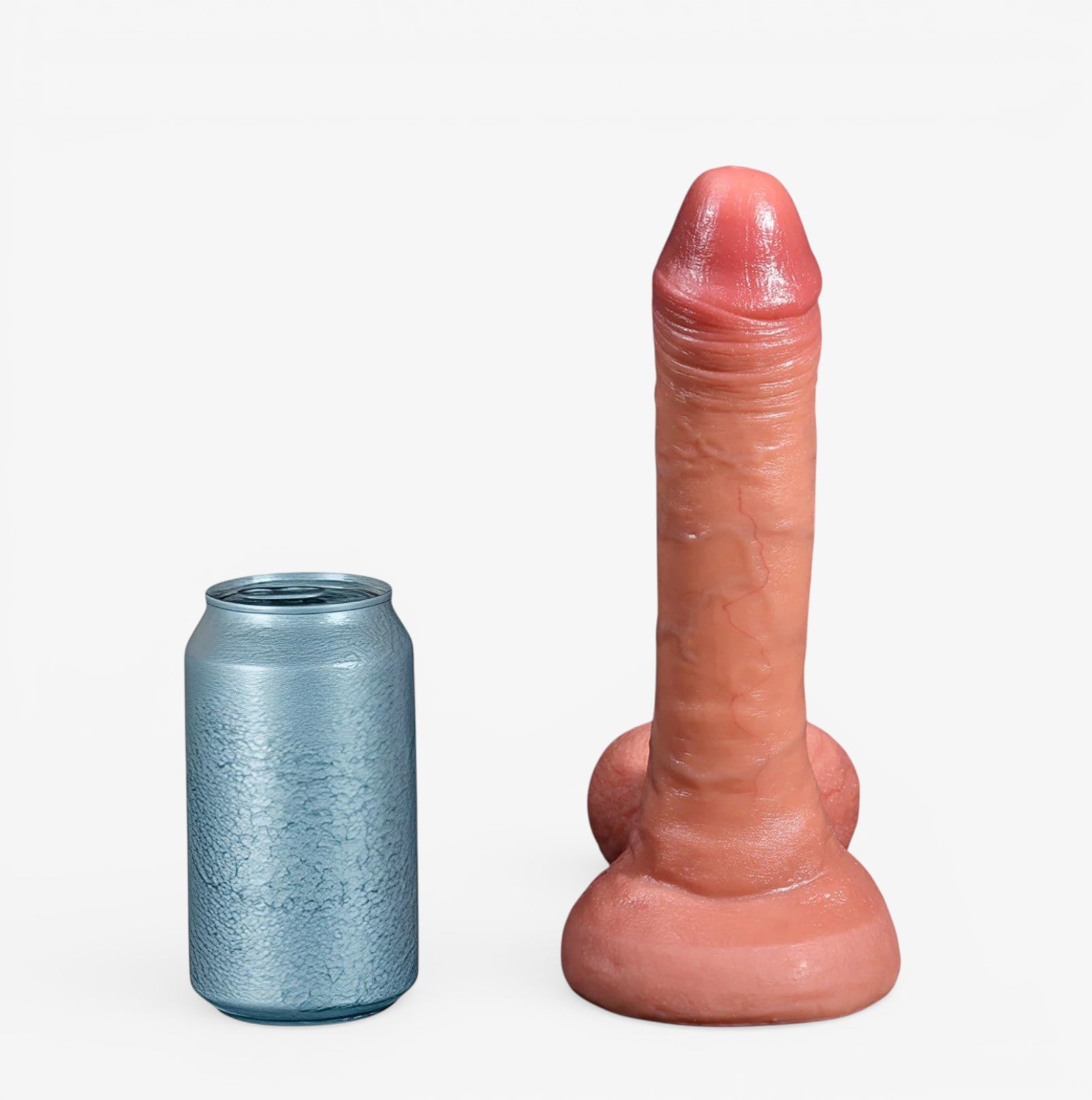 RealCock Asher - Fair Skin Tone - Realistic Silicone Dildo
