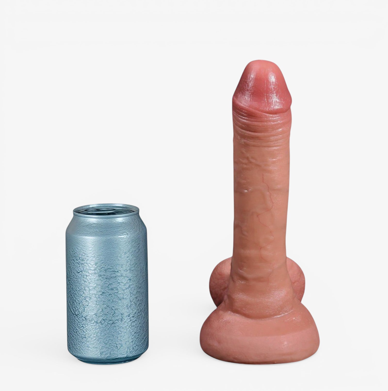 RealCock Asher - Fair Skin Tone - Realistic Silicone Dildo