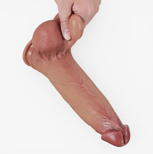 RealCock Cole Fair realistic silicone dildo tapered shaft