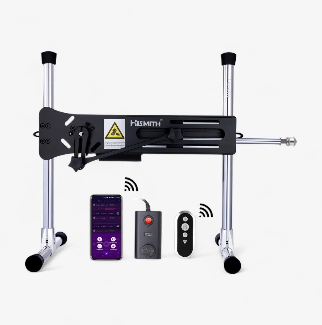 DELUXE SEX MACHINE - Powerful deluxe sex machine by RealCock Toys built for smooth thrusting realistic motion and Vac U Lock compatibility