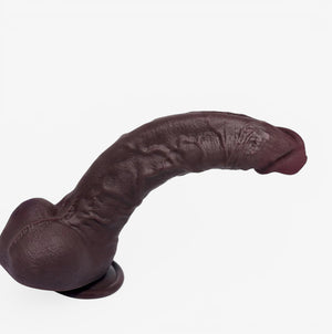 Dante Dark Premium Realistic Strap-On Dildo | RealCock Toys