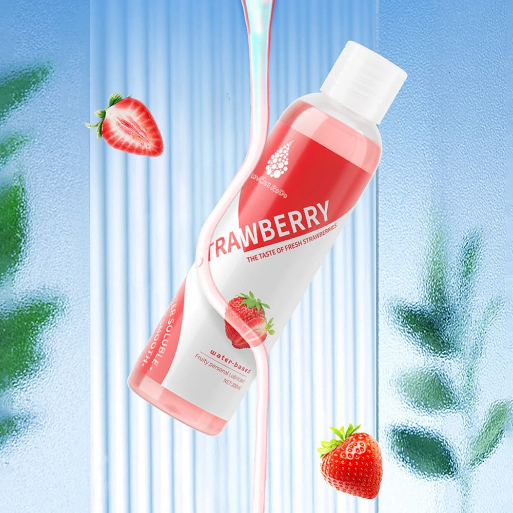 Flavored Water-Based Lube - Flavored water based lube for oral play