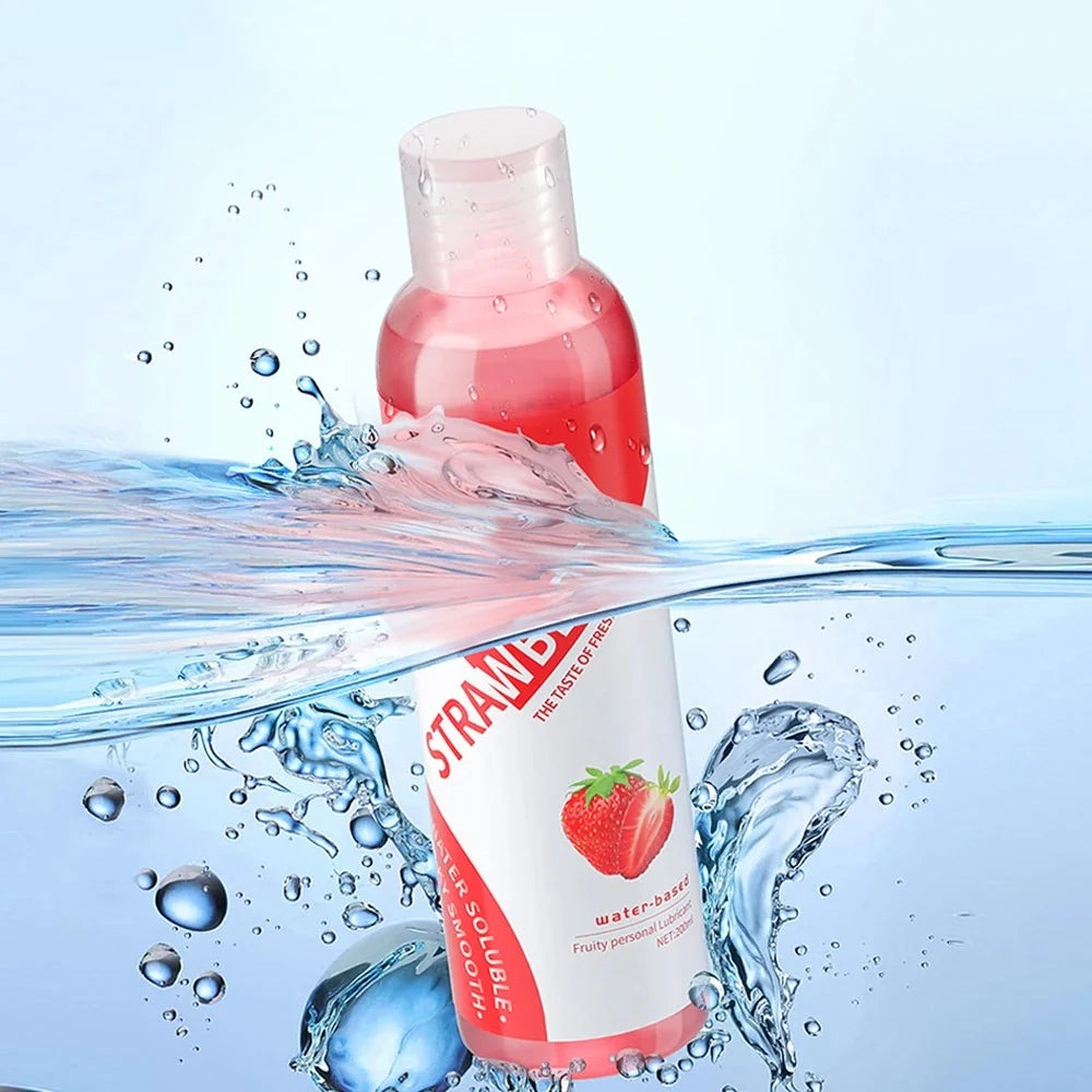 Flavored Water-Based Lube - Flavored water based lube for oral play