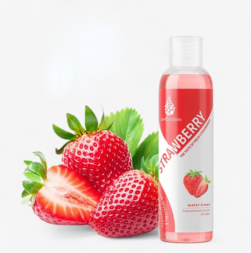 Flavored Water-Based Lube - Flavored water based lube for oral play