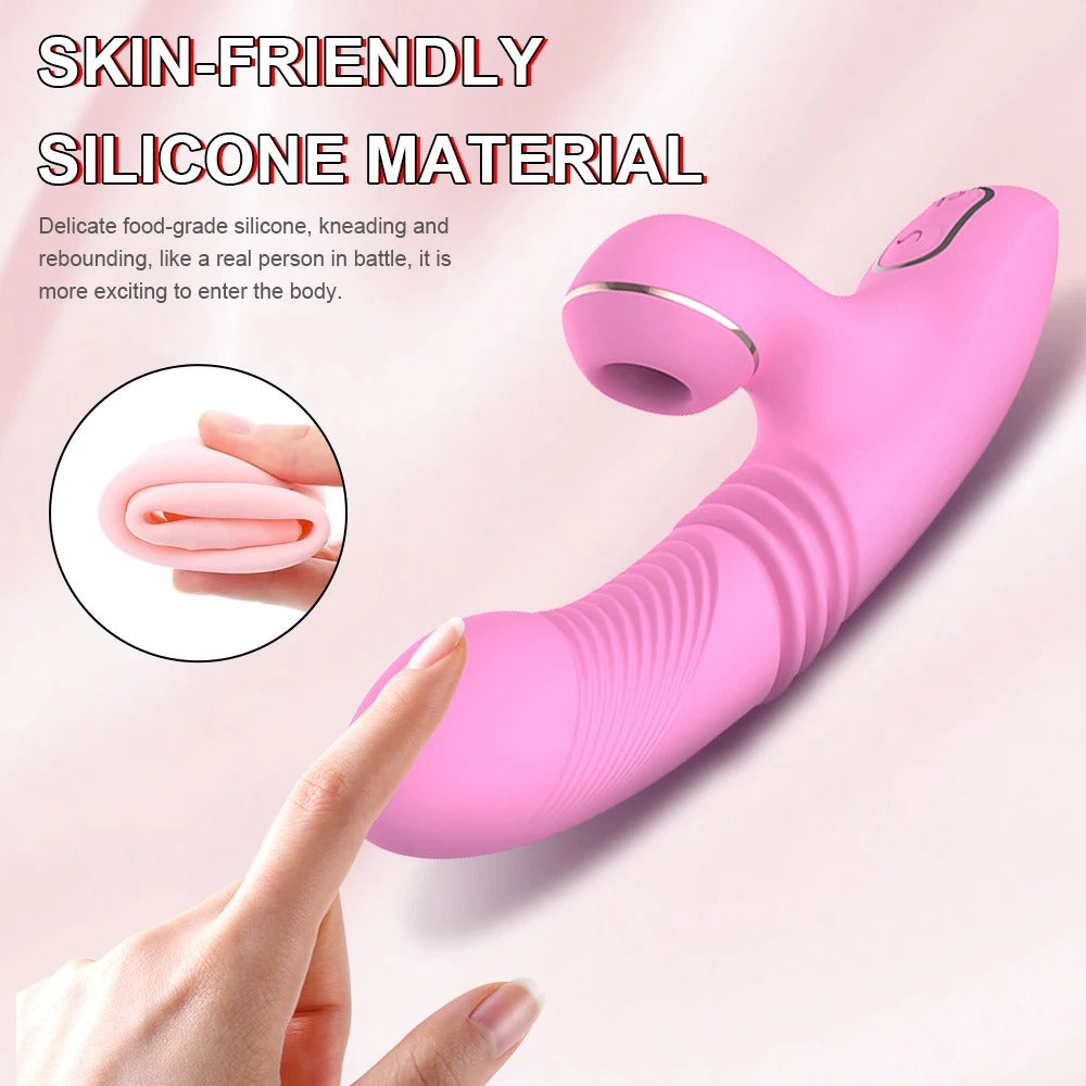 G-SPOT SUCKER - G spot suction vibrator with pulsing air