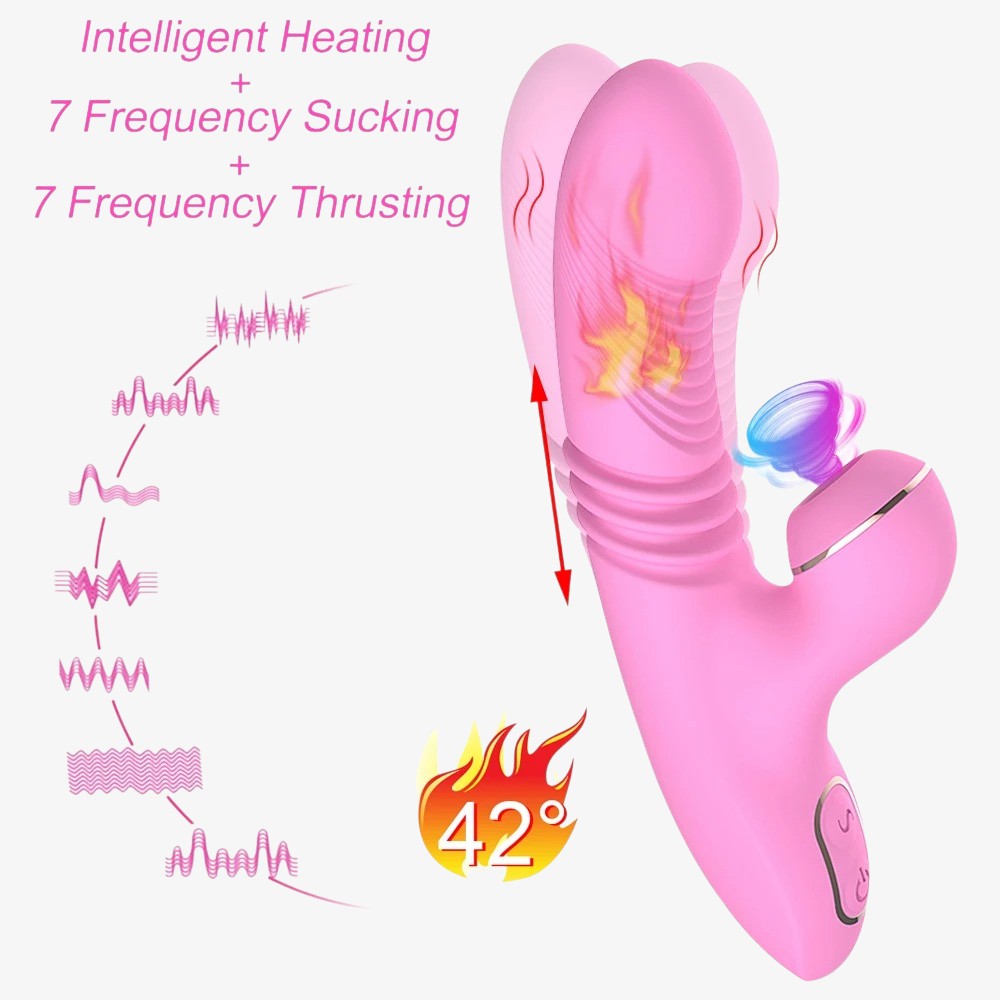 G-SPOT SUCKER - G spot suction vibrator with pulsing air