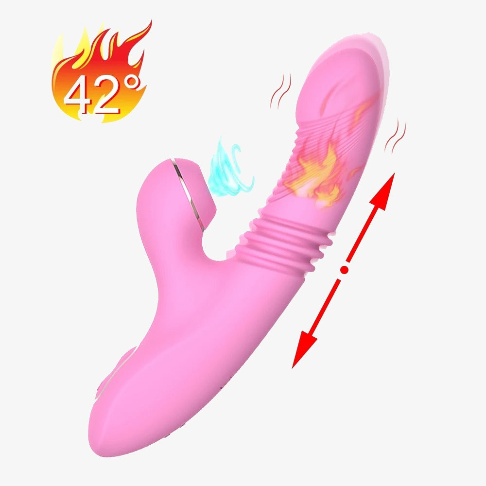 G Spot Sucker Vibrator Powerful Dual-Action Pleasure
