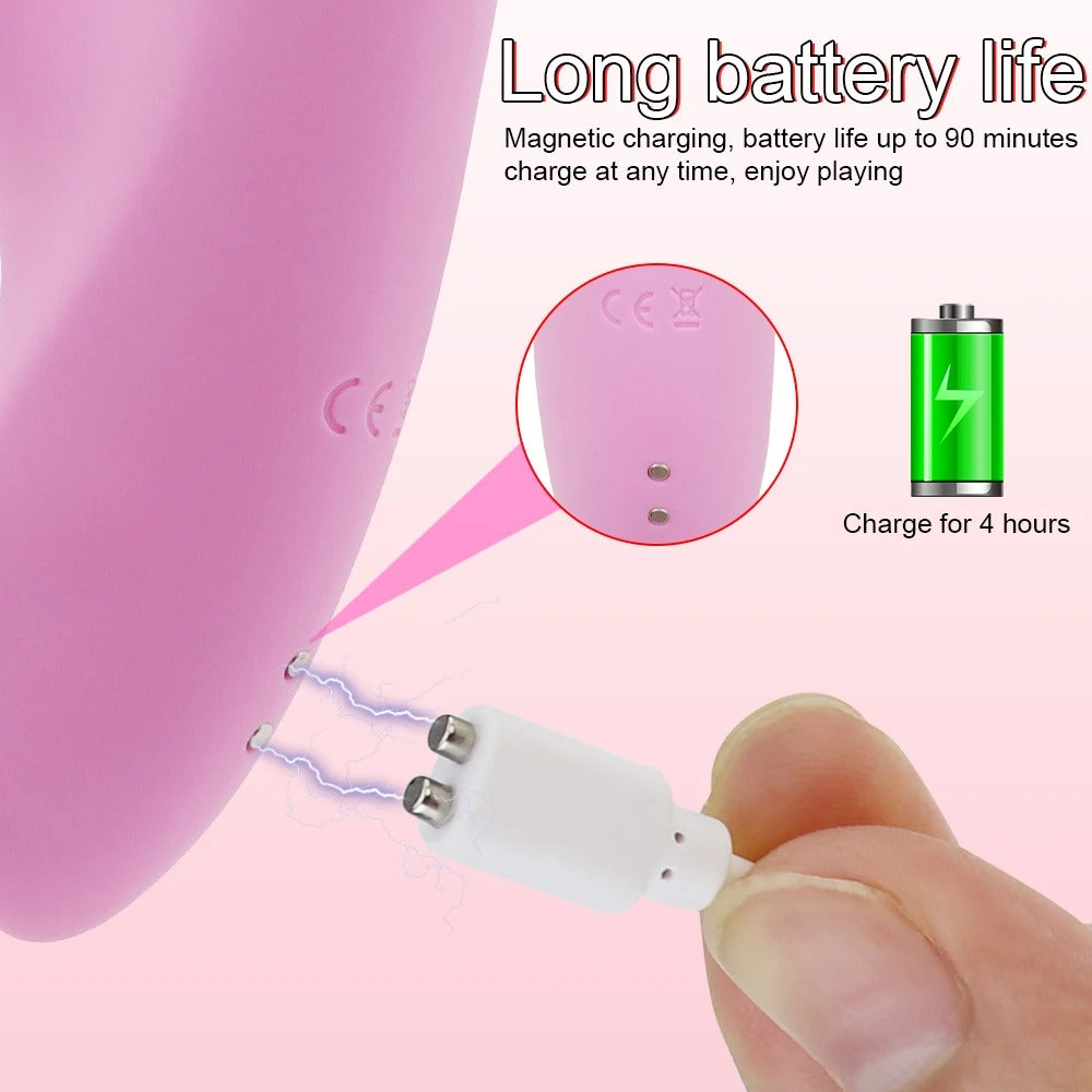 G Spot Sucker Vibrator Powerful Dual-Action Pleasure