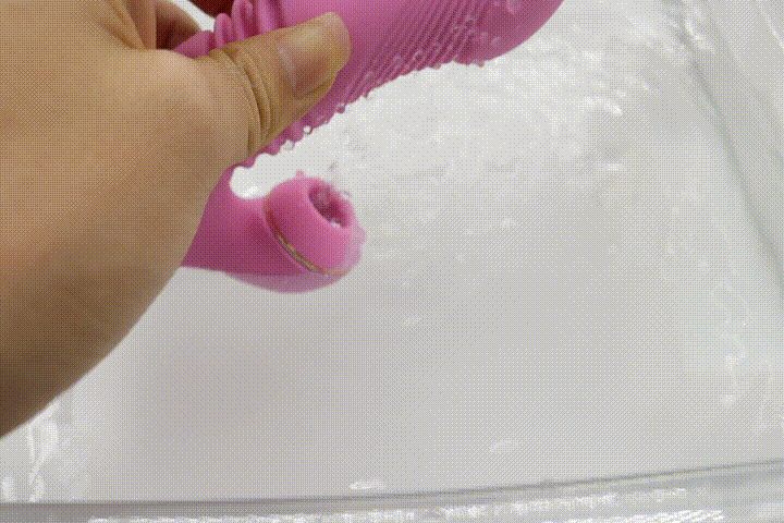 G-Spot Sucker dual-action thrusting clitoral suction vibrator