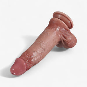 RealCock Jayden - Medium Skin Tone - Premium Realistic Dildo with Firm yet Flexible Core