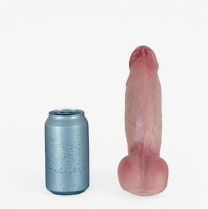 RealCock Jason - Fair Skin Tone - Realistic Dildo with Detailed Shaft and Pronounced Veins