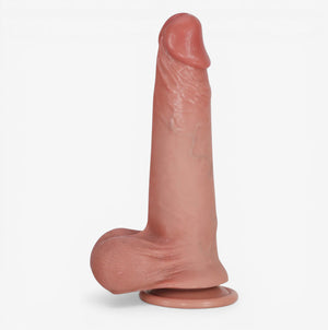 RealCock Jayden - Fair Skin Tone - Ultra-Realistic Sliding Skin Dildo with Natural Texture
