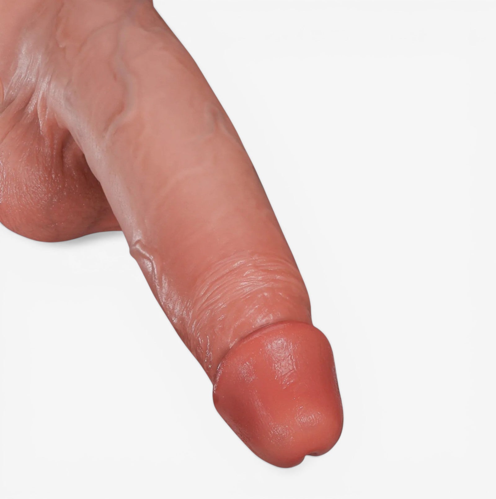 RealCock Jayden - Fair Skin Tone - Ultra-Realistic Sliding Skin Dildo with Natural Texture