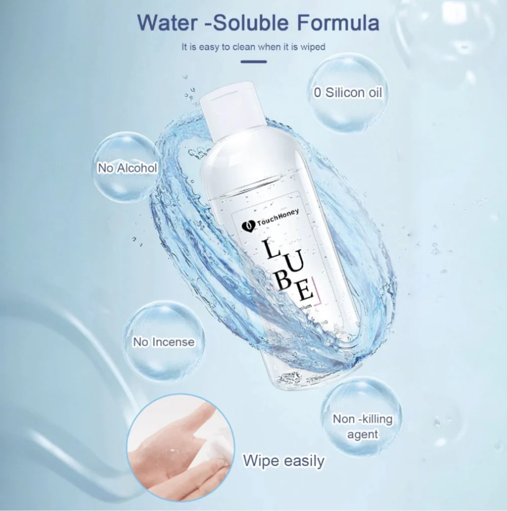 Water-Based Lube - Water based lubricant safe for silicone toys