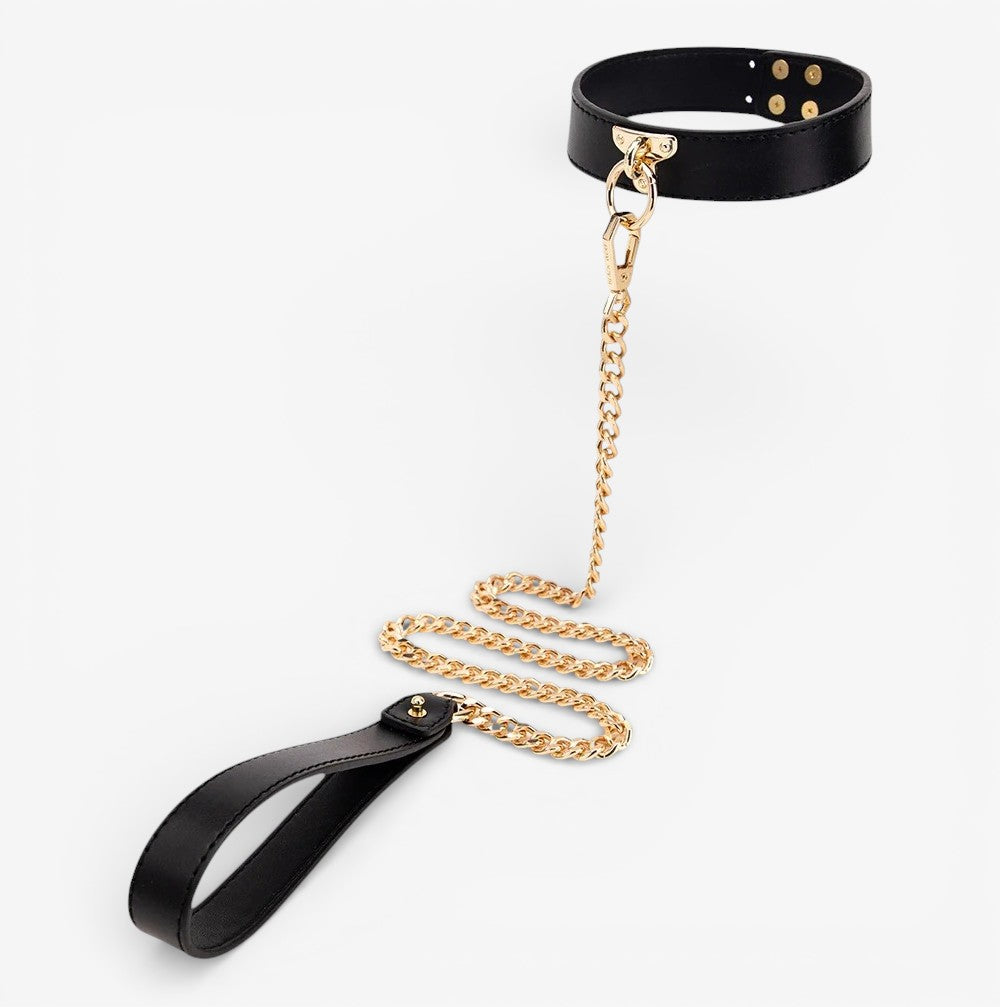 LEATHER BONDAGE SET - Complete leather bondage restraint set