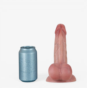 RealCock Liam - Fair Skin Tone - Realistic Dildo with Defined Glans and Full Testicles