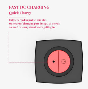 Lipstick Bullet Silver - fast DC charging 30 minutes - RealCock Toys