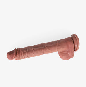 RealCock Logan Fair Skin Tone - Realistic Silicone Dildo - Lifestyle Shot