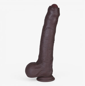 RealCock Luke - Dark Skin Tone - Realistic Dildos Premium Straps-Ons