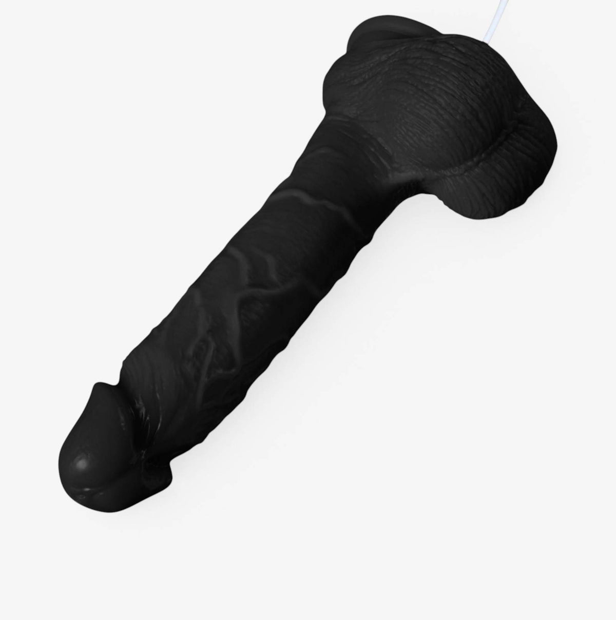 RealCock Luke Dark Skin Tone - Realistic Silicone Dildo - Texture Closeup