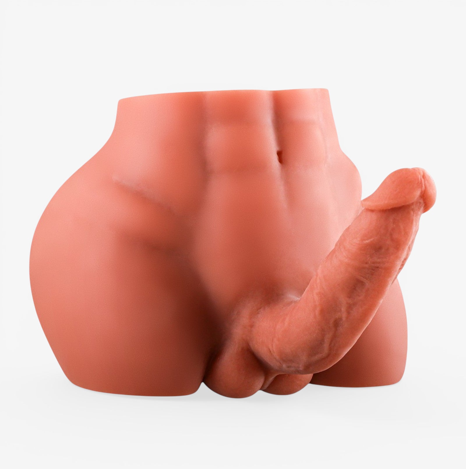 Male Hip Torso Tan Skin - Realistic Male Hip Torso - Front View 2