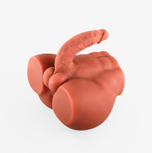 Male Hip Torso Tan Skin - Realistic Male Hip Torso - Angle View 3