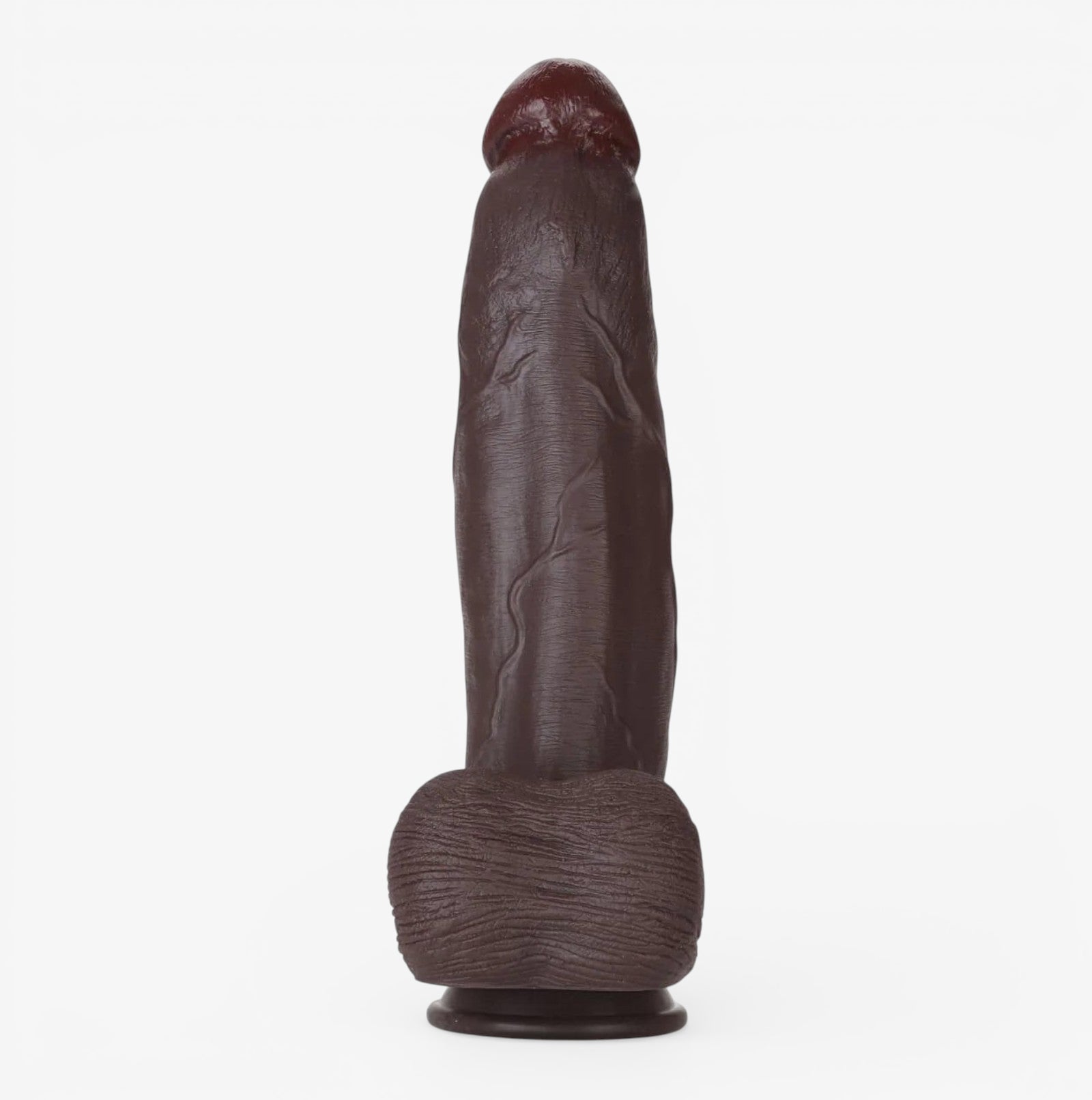 RealCock Michael - Dark Skin Tone - Realistic dildo with lifelike detail and premium platinum silicone
