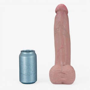 RealCock Michael - Fair Skin Tone - Realistic dildo with pronounced veins and lifelike anatomical detail