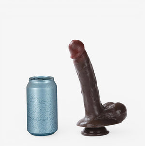 RealCock Onyx - Realistic Silicone Dildo - Size Comparison